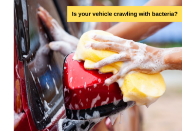 Is your vehicle crawling with bacteria ? Why keep your vehicle clean? 