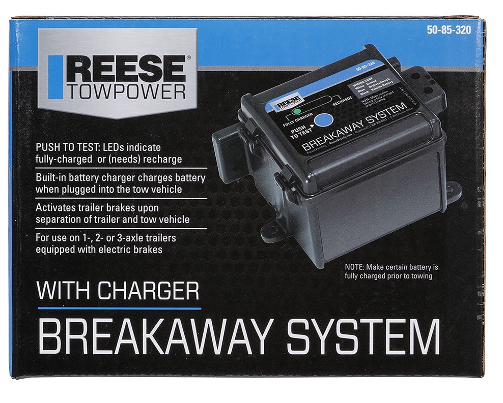 Draw Tite 50-85-320 Breakaway System W/Abcd Charger For