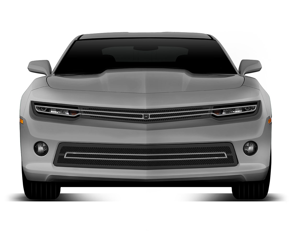 T-Rex Grilles Dj1103-85 Dj Grilles Series Phantom Overlay Bumper V6 T-Rex