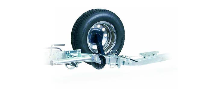 Demco Rk6stm Spare Tire Tongue Mount   Spare Tire Carrier  Color - Black,