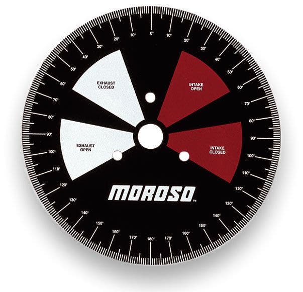 Moroso 62190 11" Degree Wheel  Performance  Camshaft Degree Tool; Use With - In
