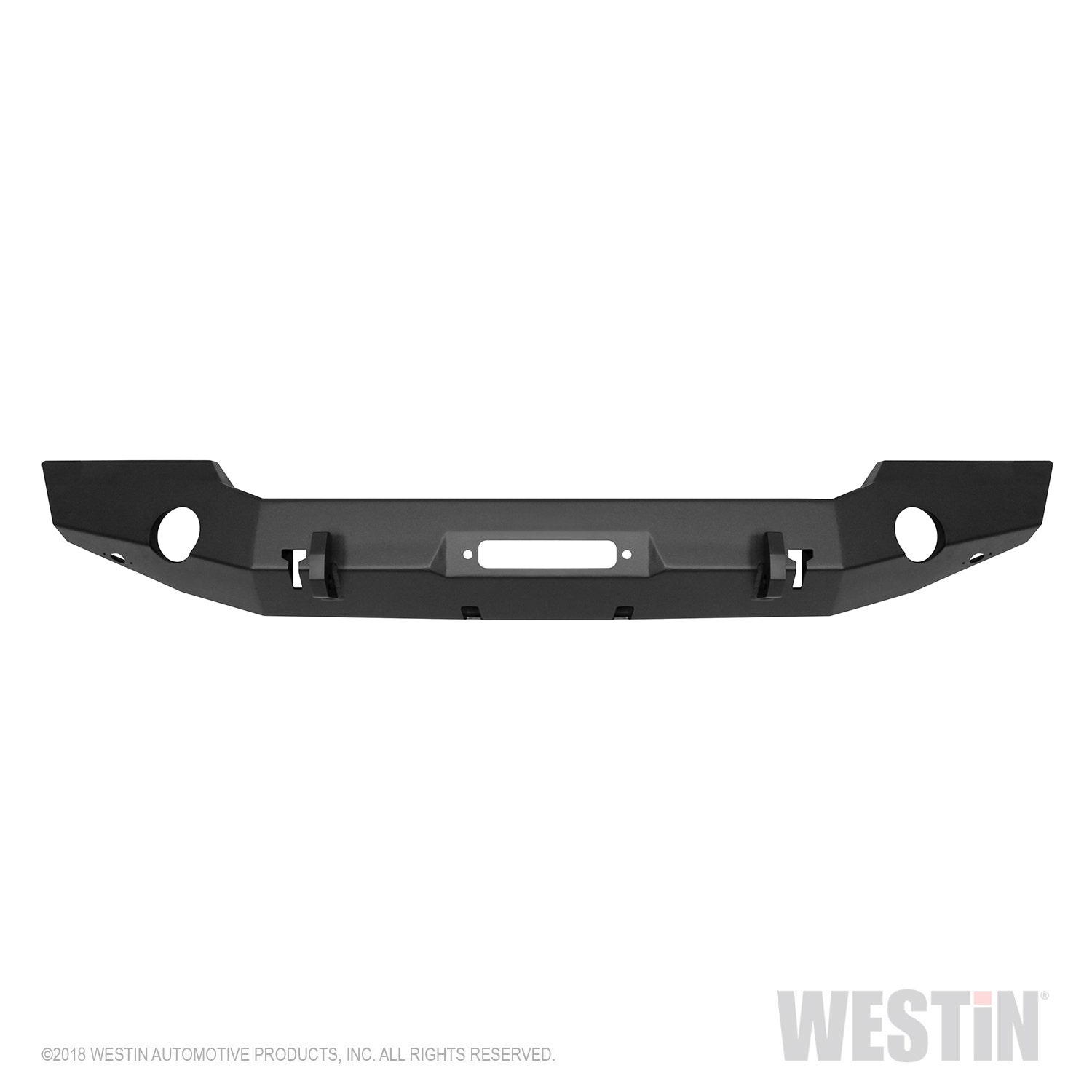 Westin 59-80105 Textured Black Bumper (Wj2 Full Width Front For Jeep