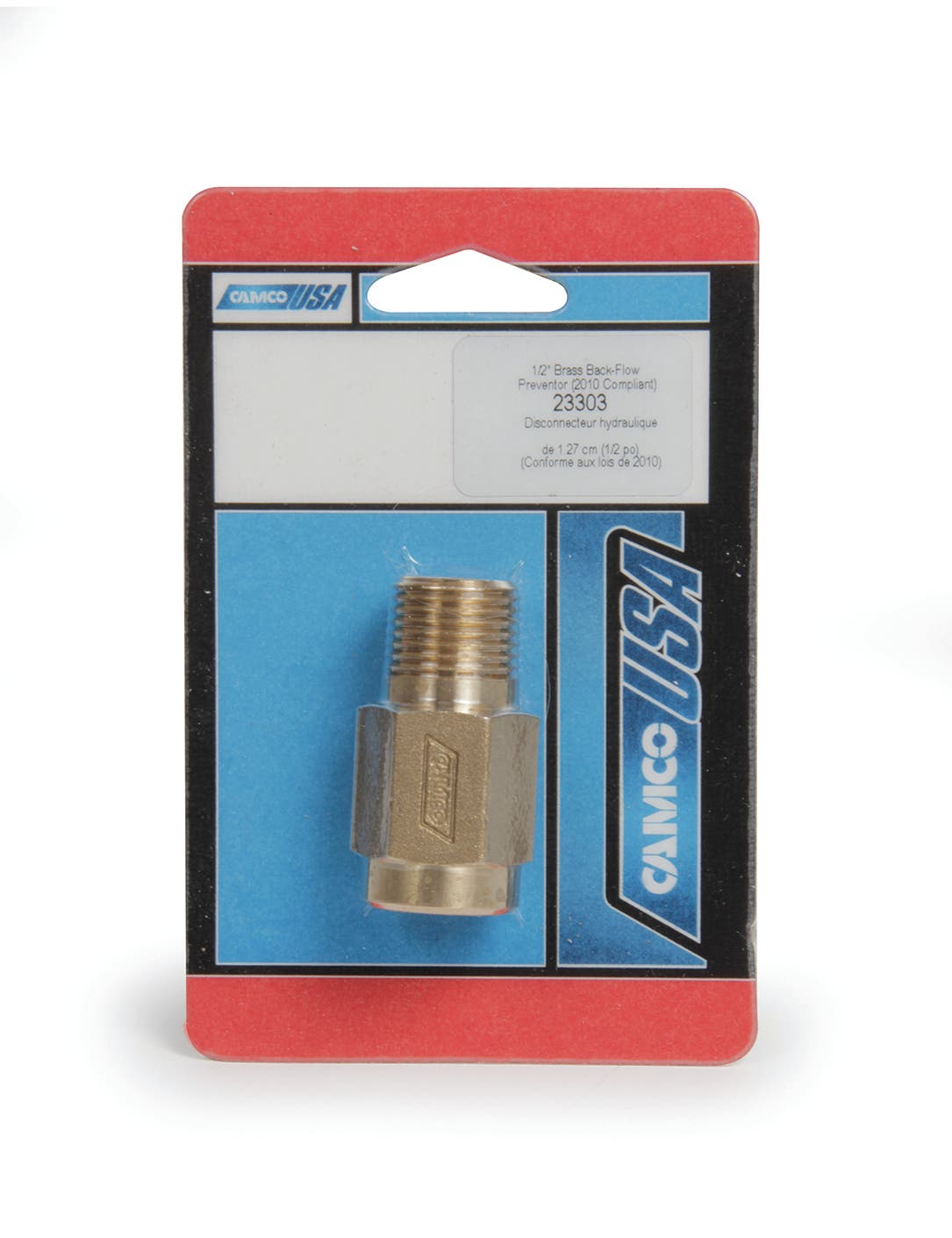 Camco 23303 1/2" Back-Flow Preventer - Lead Free   Fresh Water Backflow
