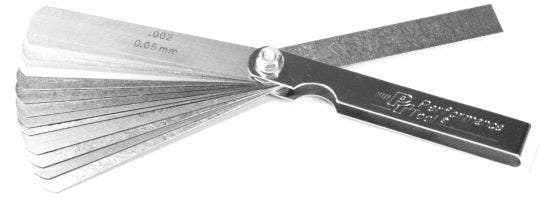 Performance Tool W131c 15-Blade Tappet Gauge   15-Blade Tappet Gauge