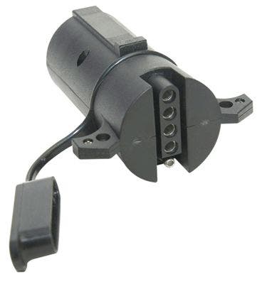 Husky Towing 30692 Adapter,7Rd Blade To 5Flat  Towing  Adapter,7Rd Blade To
