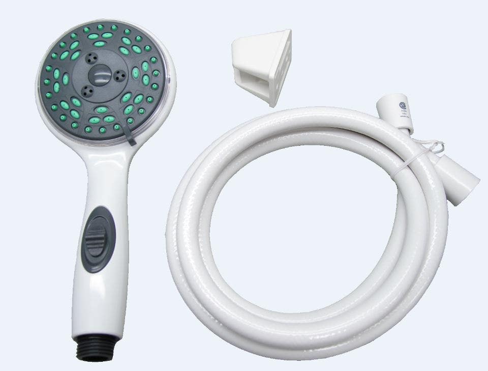 American Brass Crd-Dx-Aps80w Rv Deluxe 5-Function Massaging Shower Kit With