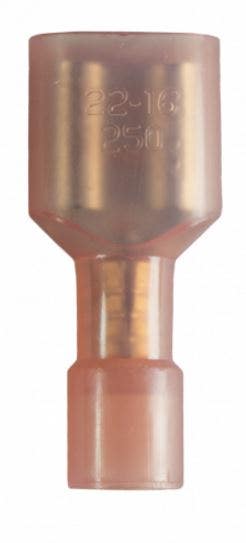 Wirthco 80875 Nylon Fully Insulated Female Quick Disconnect, 5 Pack   Nylon