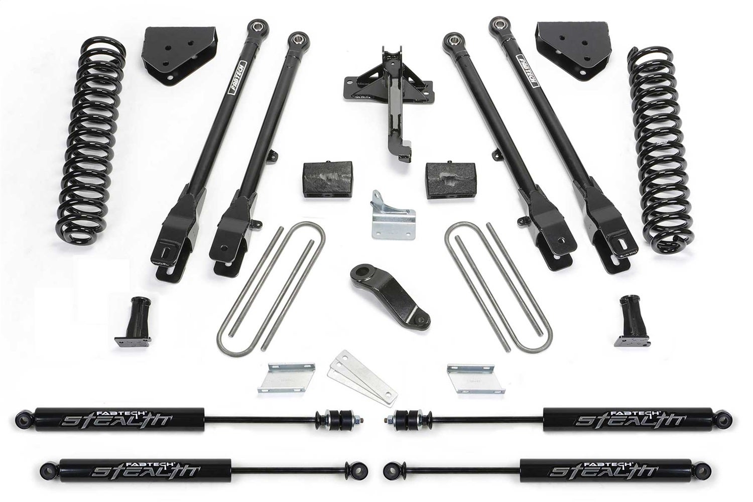 Fabtech K2132m 4 Link Lift System Fits 08-15 F-350 Super Duty   4 Link Lift