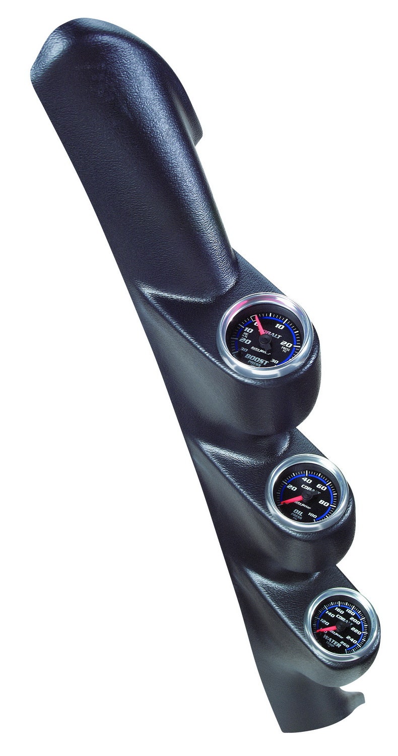 Autometer 17203 Mounting Solutions Triple Gauge A-Pillar Mount Auto Meter