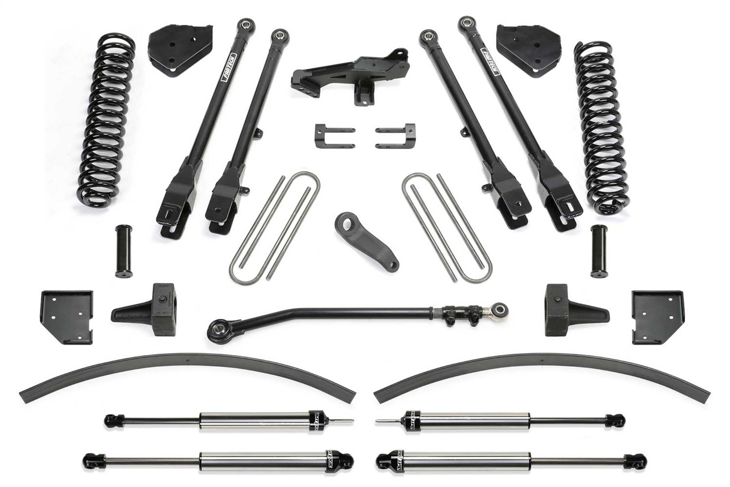Fabtech K2266dl 4 Link Lift System Fits 17-21 F-250 Super Duty F-350 Super Duty