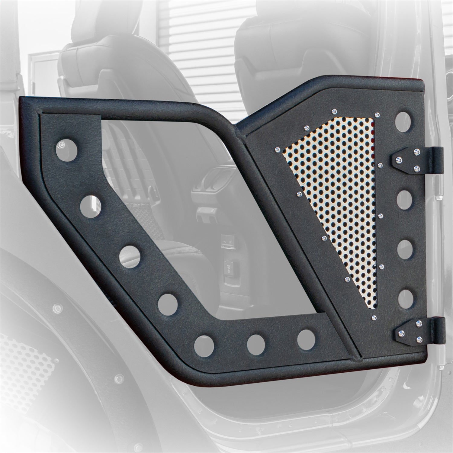 Dv8 Offroad Rdjl-01R Rock Doors Fits 18-22 Gladiator Wrangler (Jl)   Rock Doors