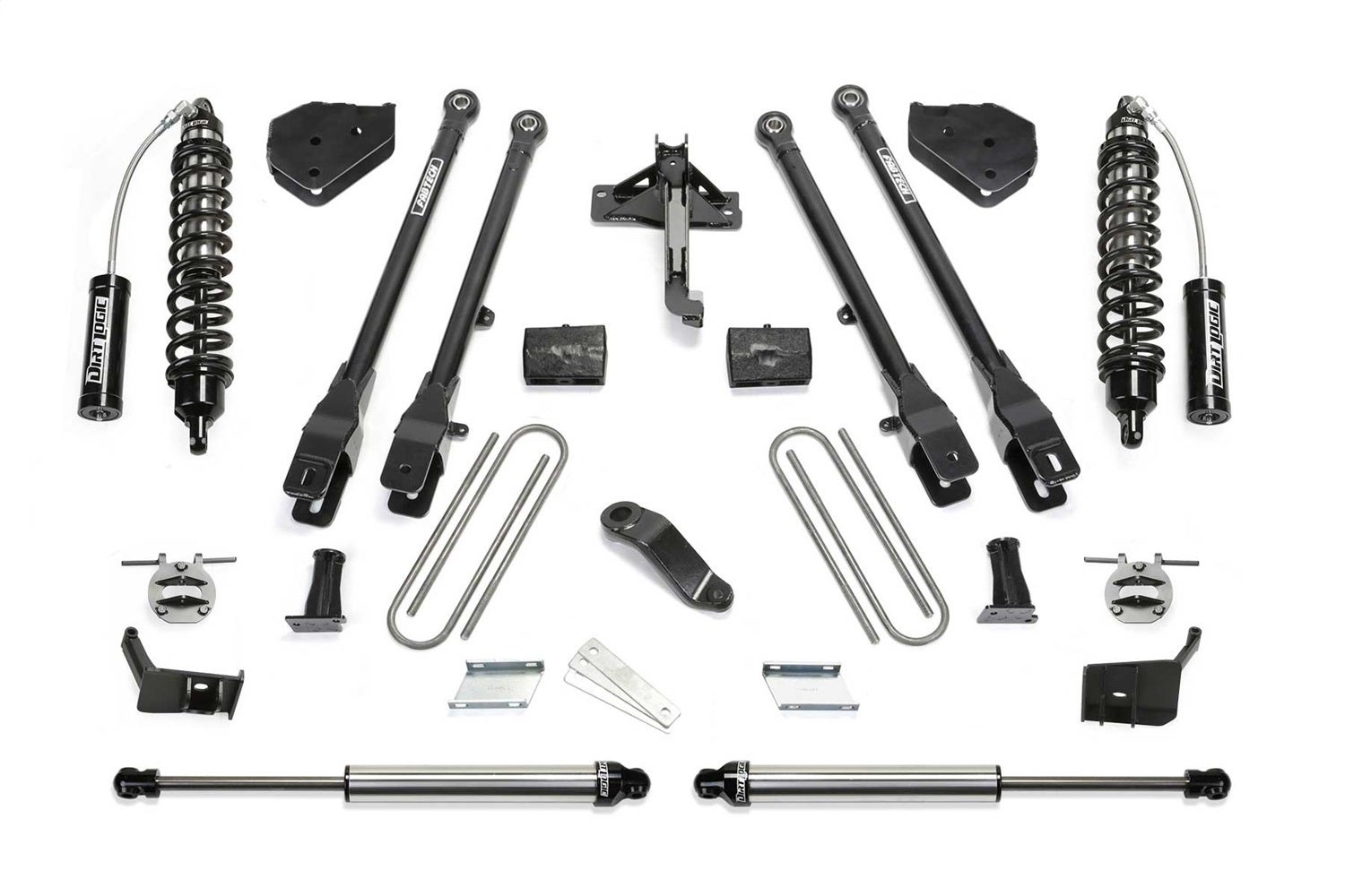 Fabtech K2244dl 4 Link Lift System Fits 17-23 F-250 Super Duty F-350 Super Duty