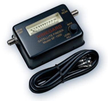 Winegard Sf-1000 Satellite Finder Meter, 7.25" X 4.25" X 1.75"   Satellite Tv