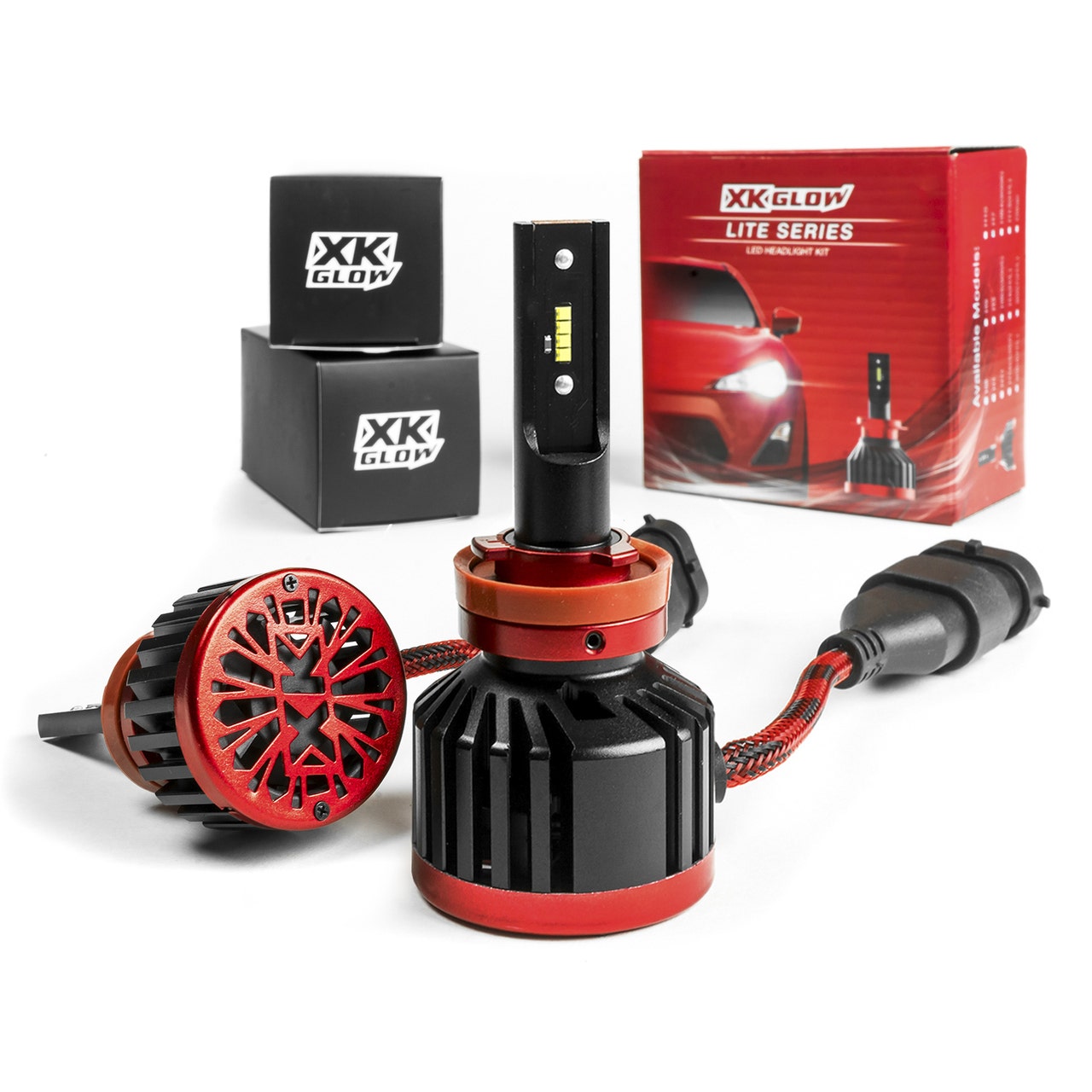 Xkglow H4 / 9003 / Hb2 Lite Series Led Headlight Conversion Kit - Replacement