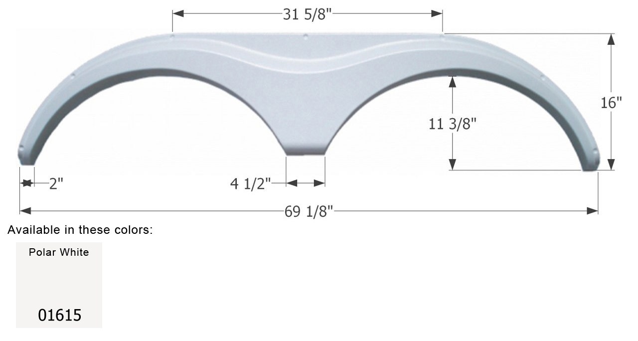 Heartland Fender Fs763pw Heartland Fender Fs763pw