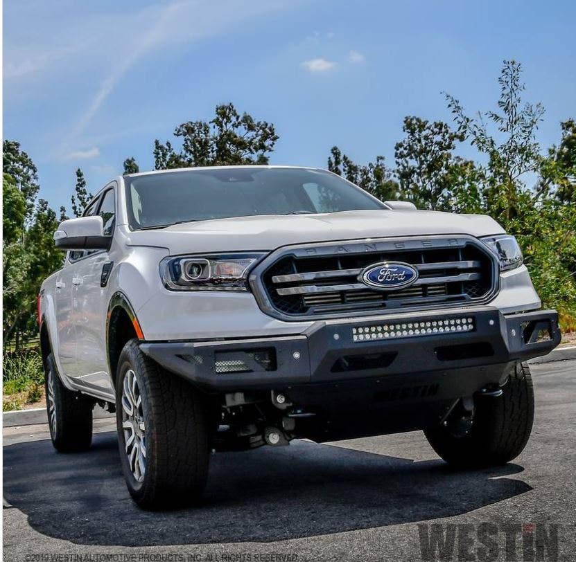 Westin 58-41085 Textured Black Pro-Mod Front Bumper Ranger 2019-2020   Textured