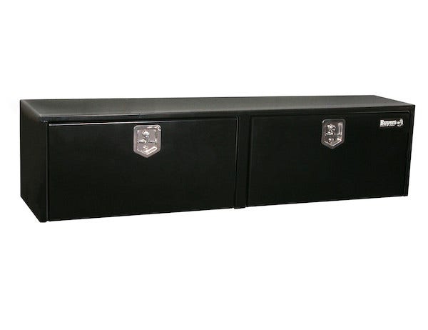 Buyers Products 1702325 Black Steel Underbody Truck Box With T-Handle Latch, 18