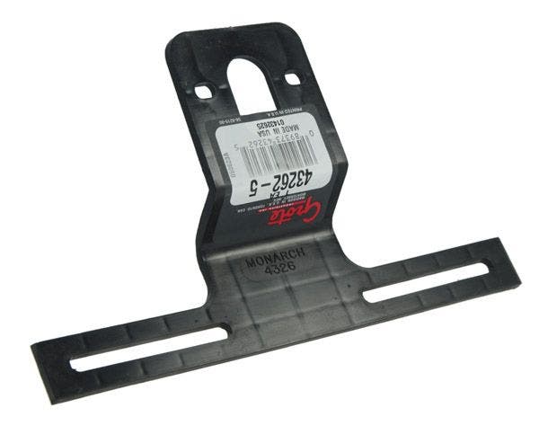 Grote 43262-5 Black Universal Offset License Plate Bracket   License Plate