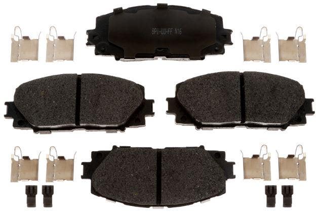 Raybestos Brakes Disc Brake Pad Set P/N:Mgd1184ach  Disc Brake Pad Set P/N: