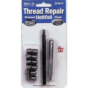 Helicoil 5546-9 M9x1.25 Metric Coarse Thread Repair Kit   M9x1.25 Metric Coarse