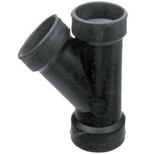 Wye, 1-1/2" X 1-1/2" X 1-1/2"   Sewer Waste Valve Fitting; Type - 45 Degree Wye,