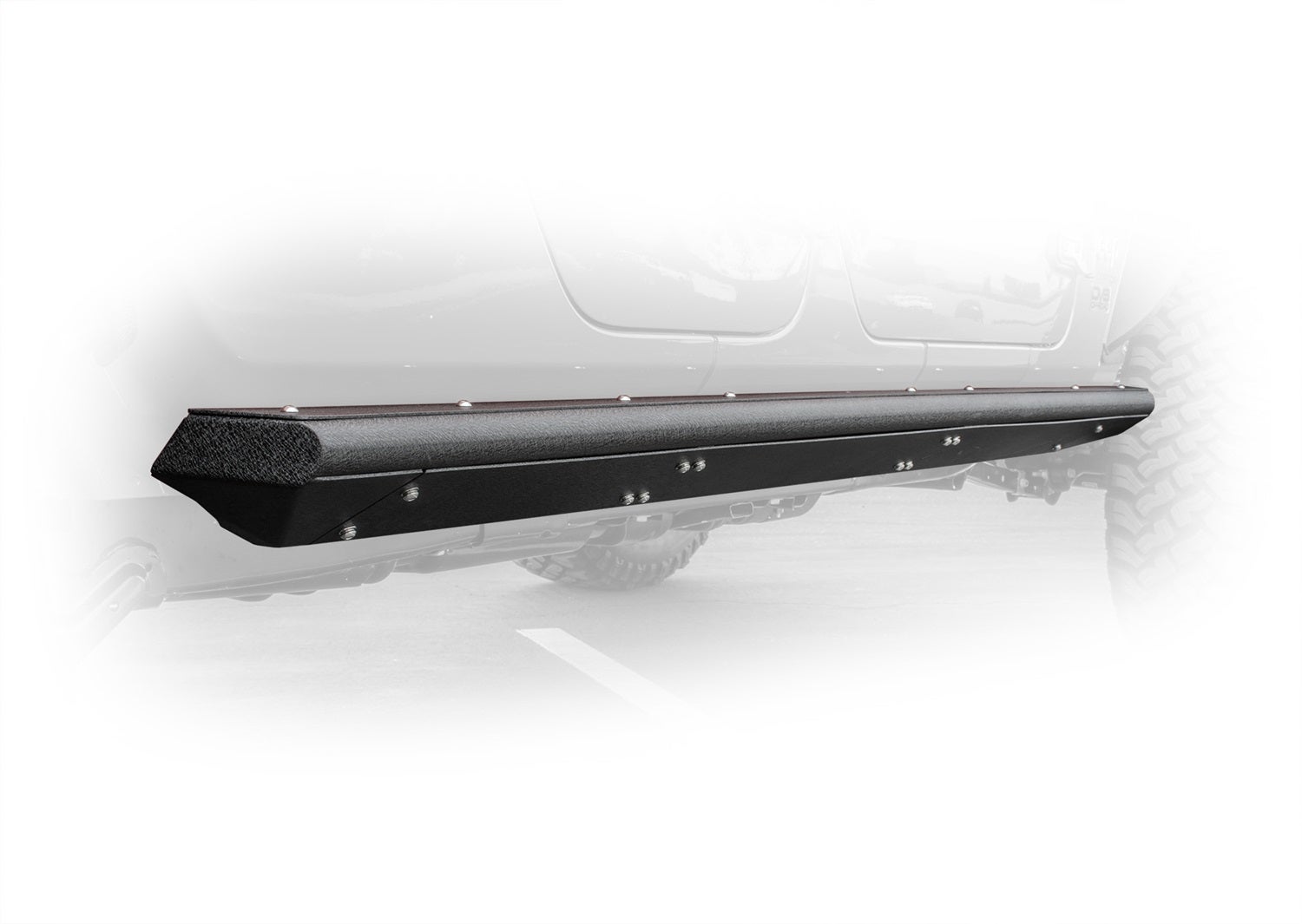 Dv8 Offroad Srgl-02 Rock Slider W/Step Fits 20-22 Gladiator   Rock Slider W/Step