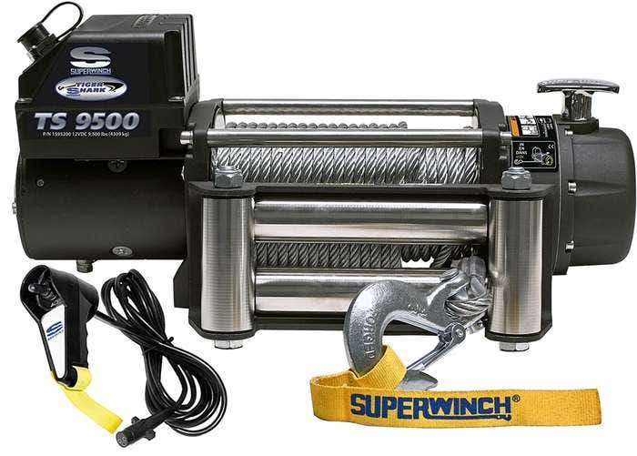 Superwinch 1595200 Tiger Shark 9500 Winch   Winch Tiger Shark; Max Amp Draw/