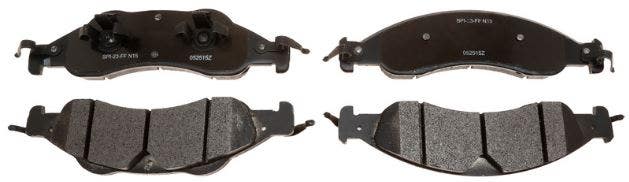 Raybestos Brakes Disc Brake Pad Set P/N:Mgd1278mh Raybestos Friction Reliant