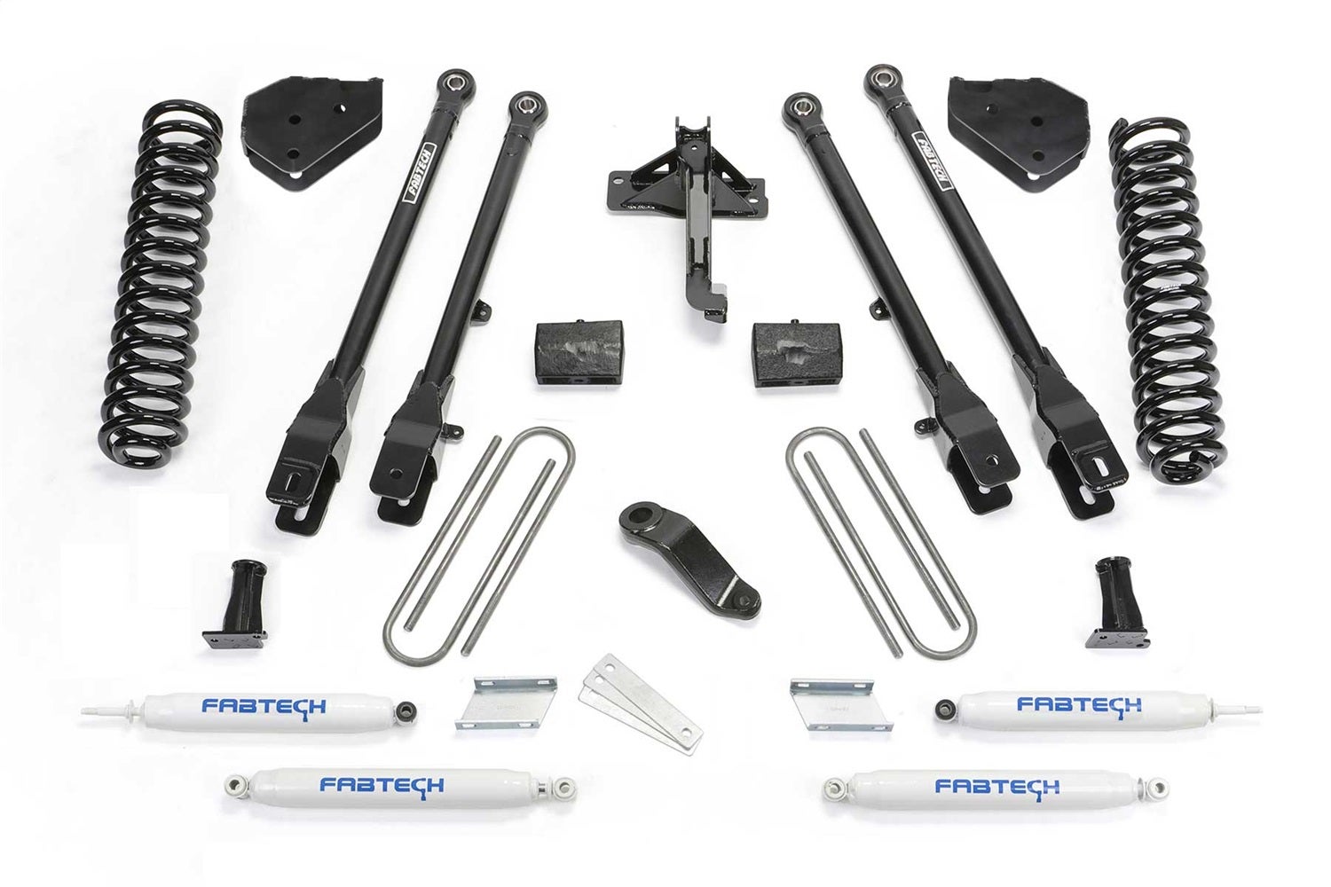 Fabtech K2216 4 Link Lift System Fits 17-21 F-250 Super Duty F-350 Super Duty