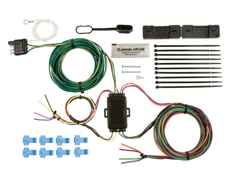 Blue Ox Bx88275 Ez Light Wiring Harness Kit   Towed Vehicle Wiring Kit Ez Light;