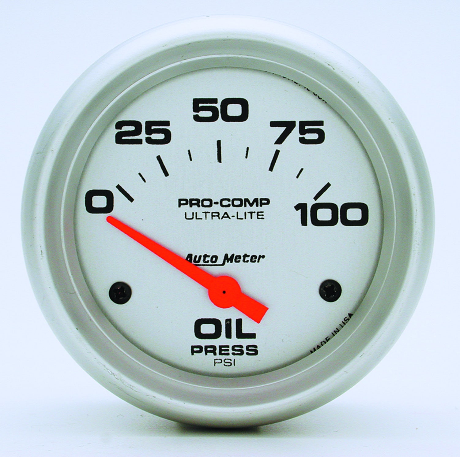 Autometer 4427 Ultra-Lite Electric Oil Pressure Gauge Auto Meter Products  Gauge