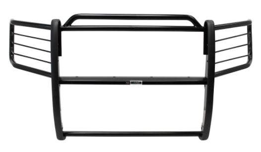 Westin 40-1245 Sportsman Tough Black Powdercoat Finish Grille Guard - 1 Piece