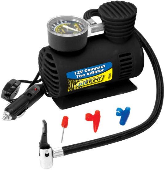 Performance Tool 60399 12V Compact Tire Inflator   12V Compact Tire Inflator