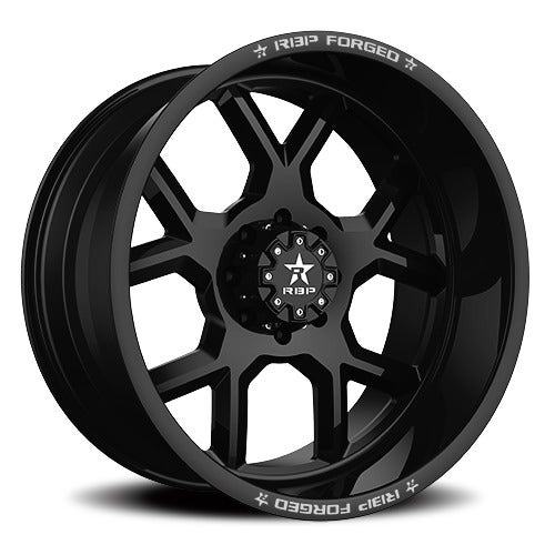 Rbp Forged Monoblock Wheels - 22X12 Gloss Black Ar-15 Wheels  Forged Monoblock