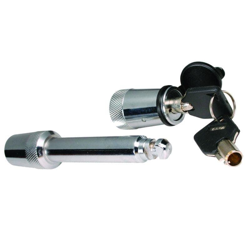 Trimax T-3Black Premium 5/8" Key Receiver Lock Rugged Black Epoxy Powder Coat