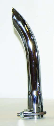 Chrome Turn Down 1-1/4' Chrome Turn Down 1-1/4