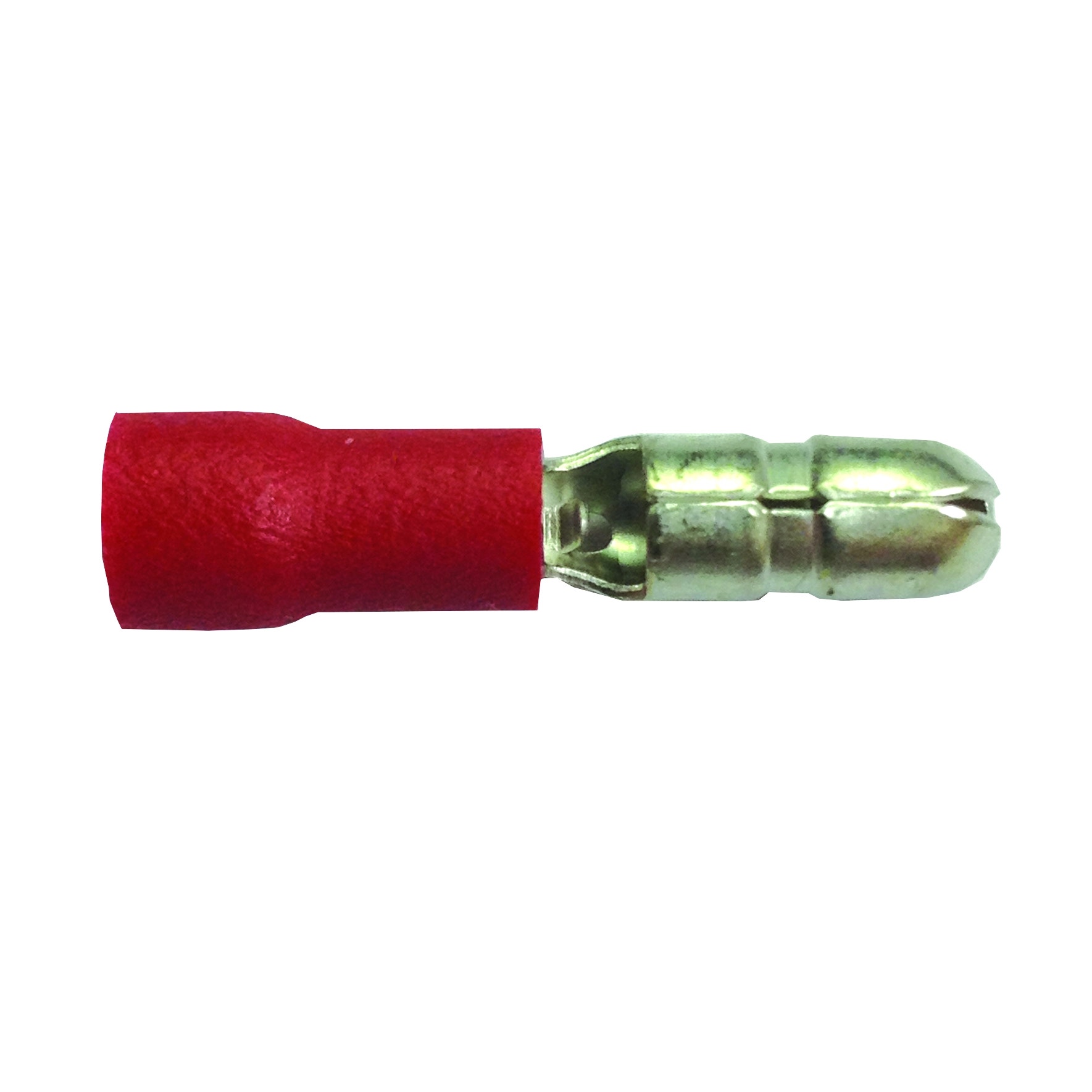 Wirthco 80244 Vinyl Male Bullet Connector, 100 Pack   Wire Terminal End; Type -