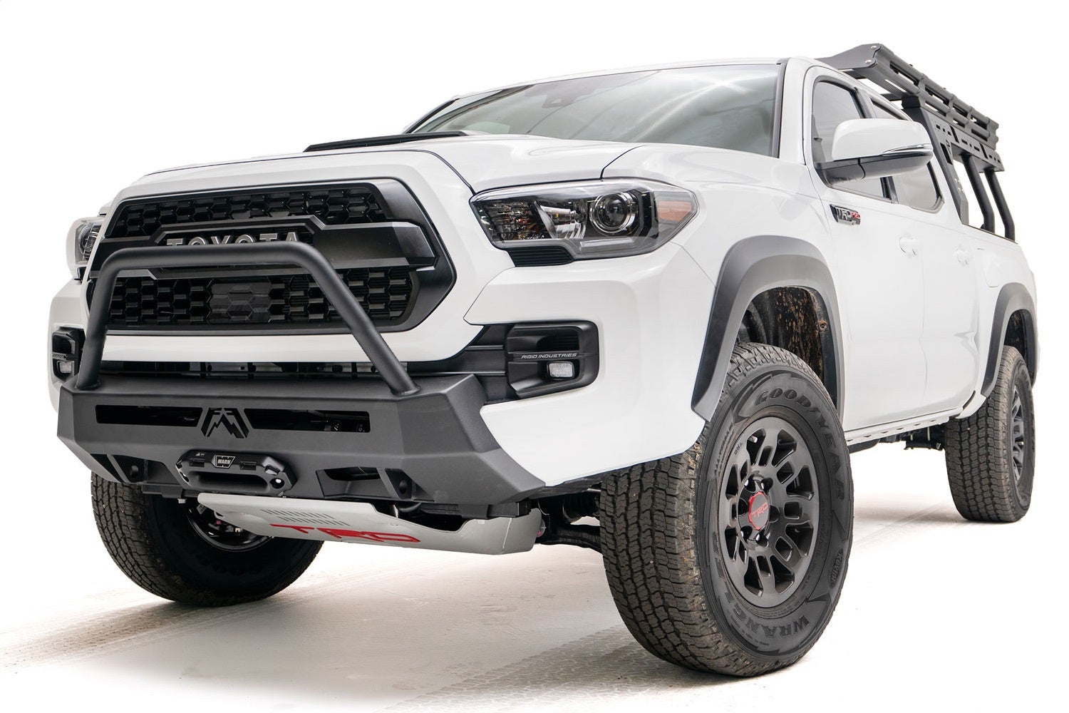 Fab Fours Tt16-N3653-1 Winch Mount Fits 16-22 Tacoma   Winch Mount Fits 16-22