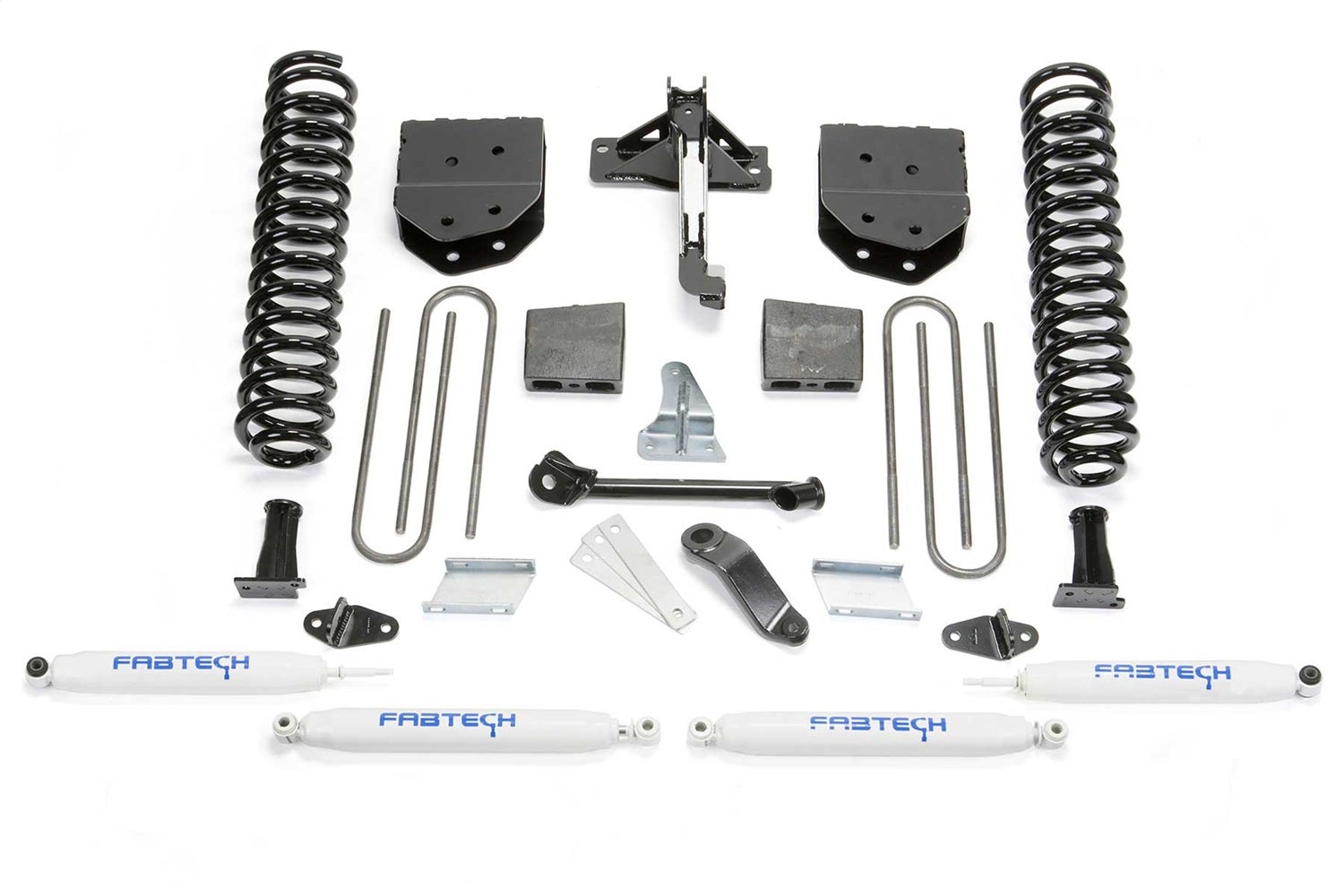 Fabtech K2210 Basic Lift System W/Shocks Fits F-250 Super Duty F-350 Super Duty