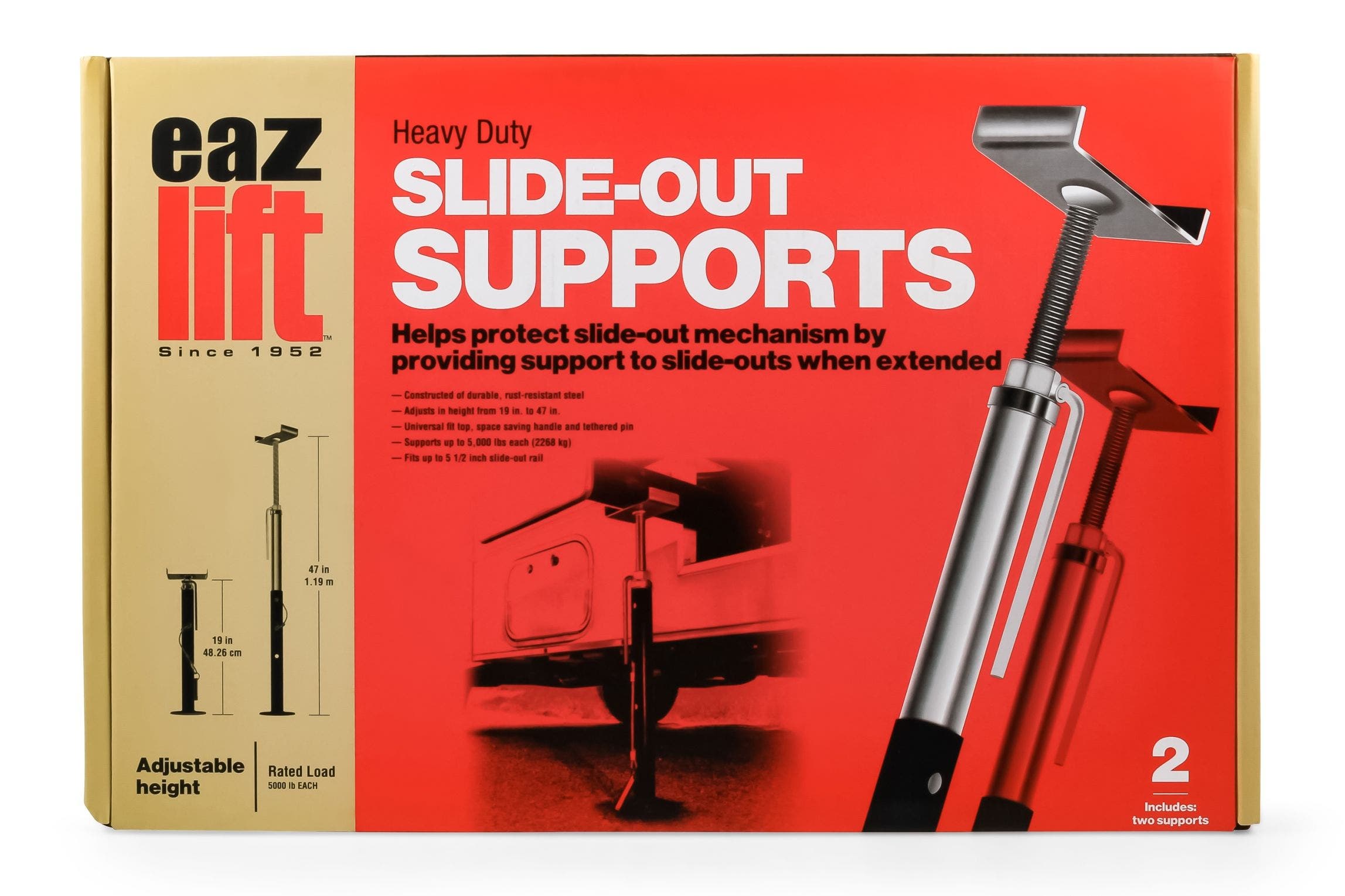 Eaz-Liftslide Out Support Pr Eng/Fr Eaz-Liftslide Out Support Pr Eng/Fr