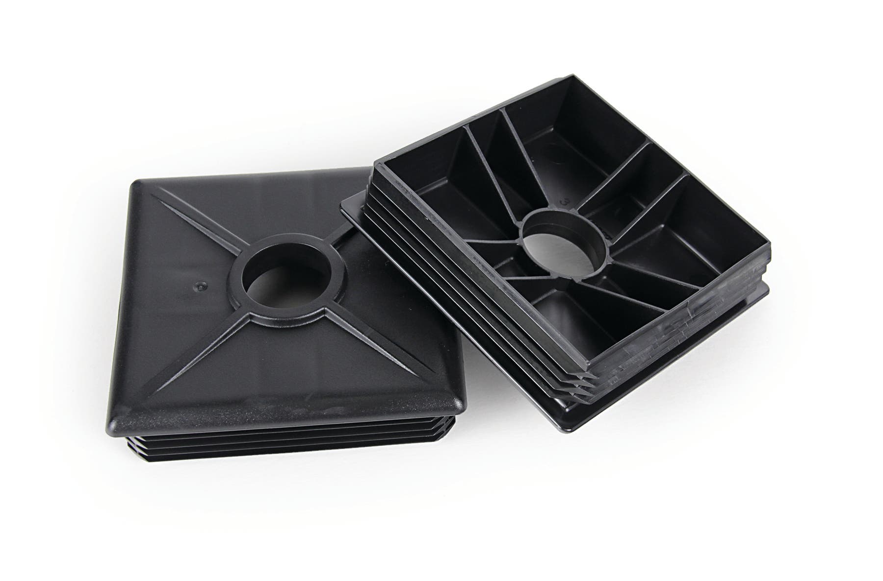 Camco 40303 Bumper Caps - 2 Pack (Black)   Bumper End; Color - Black, Material -