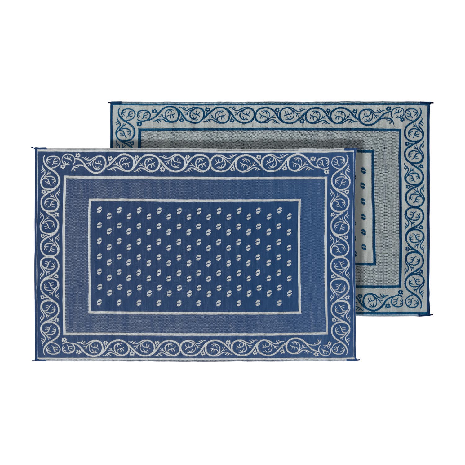 Faulkner 48704   Camping Mat  Length - 20 Feet, Width - 8 Feet, Color - Blue,