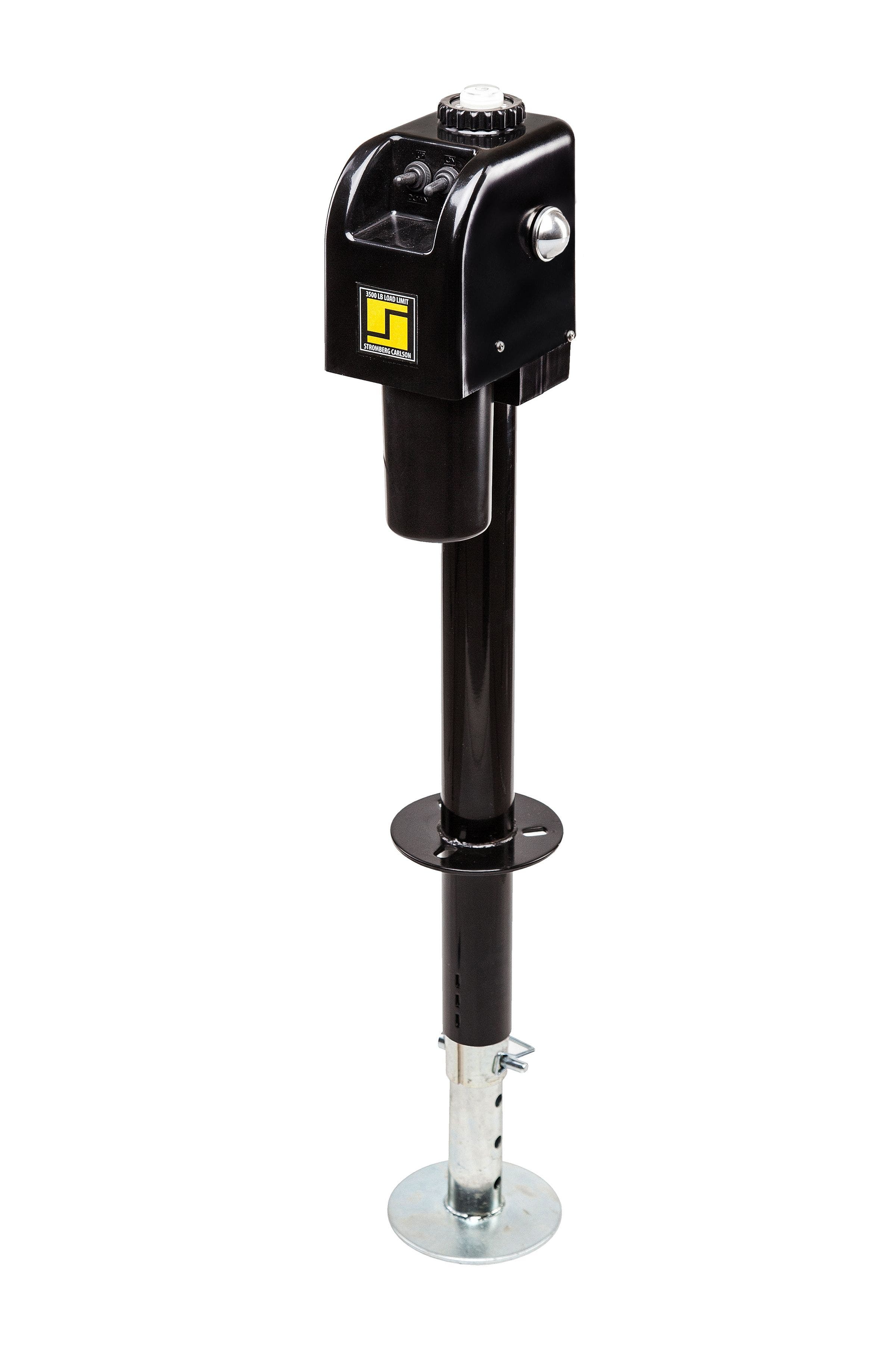 Stromberg Carlson Jet-3755 Black 3500 Lb. Electric Tongue Jack With Light