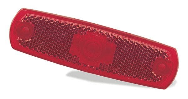 Grote 90072 Red Clearance Marker Replacement Lenses (With Built-In Reflector)