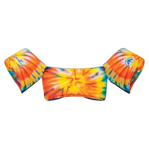 Airhead Water Otter Child Life Vest And Swim Aid, Tie Dye, Elite Airhead Water