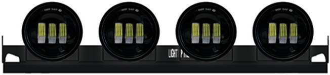 22Inch Light Bridge With 4Inch 30W Pods Kit 22Inch Light Bridge With 4Inch 30W