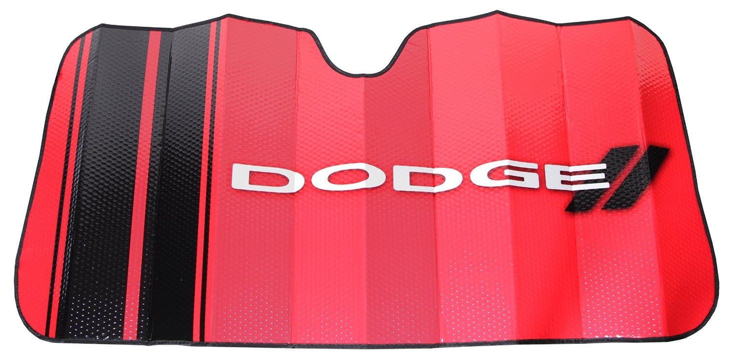 Dodge//   Windshield Shade Accordion Sunshades; Type - Manual, Design - Dodge//