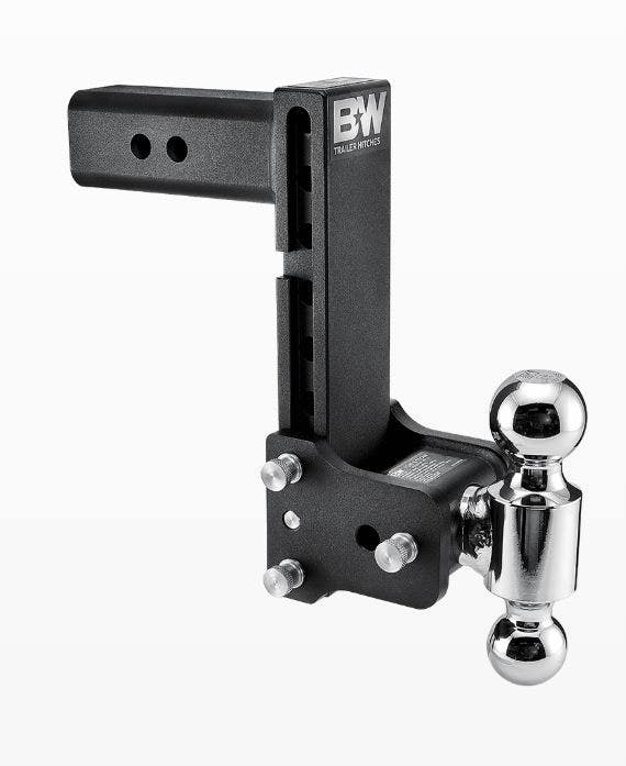 B&W Trailer Hitches Tow & Stow - Fits 2.5" Receiver, Dual Ball (2" X 2-5/16"),