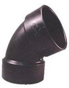 Lasalle Bristol 632251 1-1/2X90 Abs 90 Degree Elbow   Sewer Waste Valve Fitting;