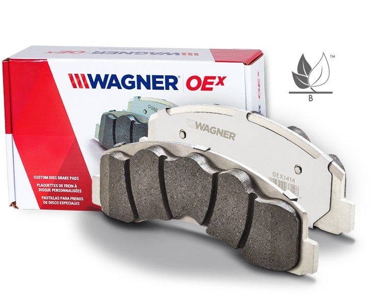 Wagner Brake Disc Brake Pad Set P/N:Oex1363a  Disc Brake Pad Set P/N: